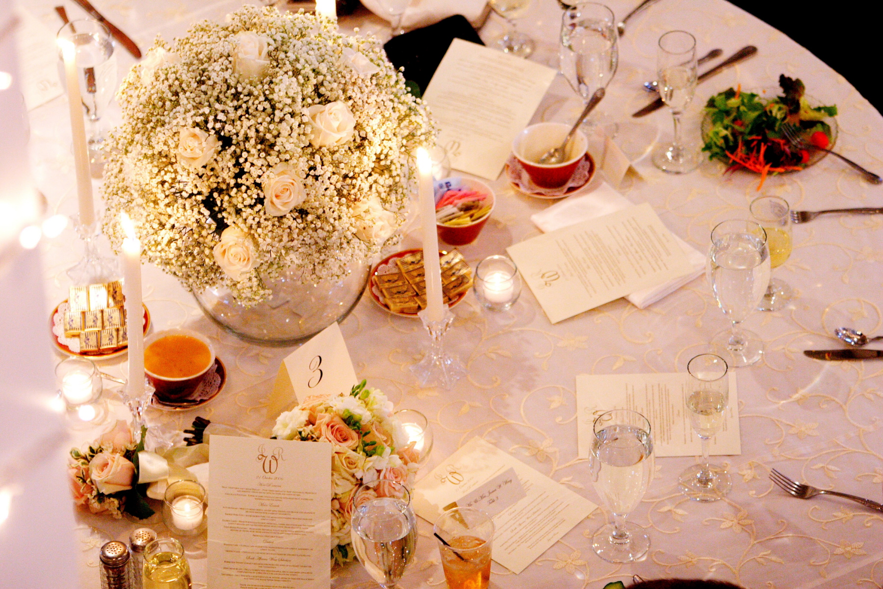 Catering Table Setting