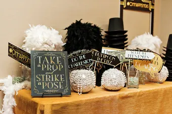 Wedding table detail styled by Great Expectations KY