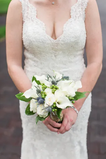 A bridal bouquet designed by Great Expectations KY