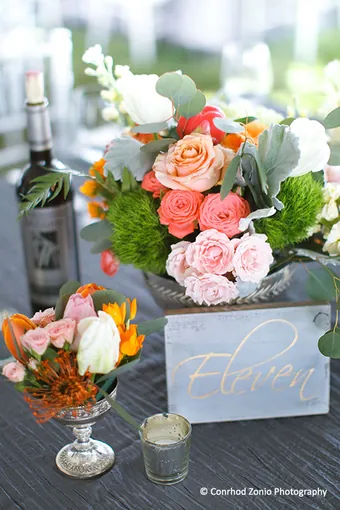 Boutonniere and florals designed by Great Expectations KY