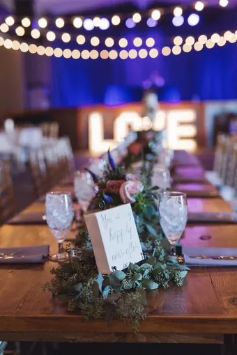 Floral installation designed by Great Expectations KY