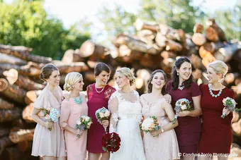 Wedding ceremony aisle coordinated by Great Expectations KY in Central Kentucky