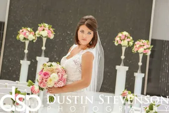 Wedding couple portrait coordinated by Great Expectations KY in Central Kentucky